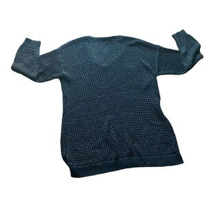 Lane Bryant Womens Size 18/20 Knit Black Sparkly Sweater Long Sleeve Pre-owned